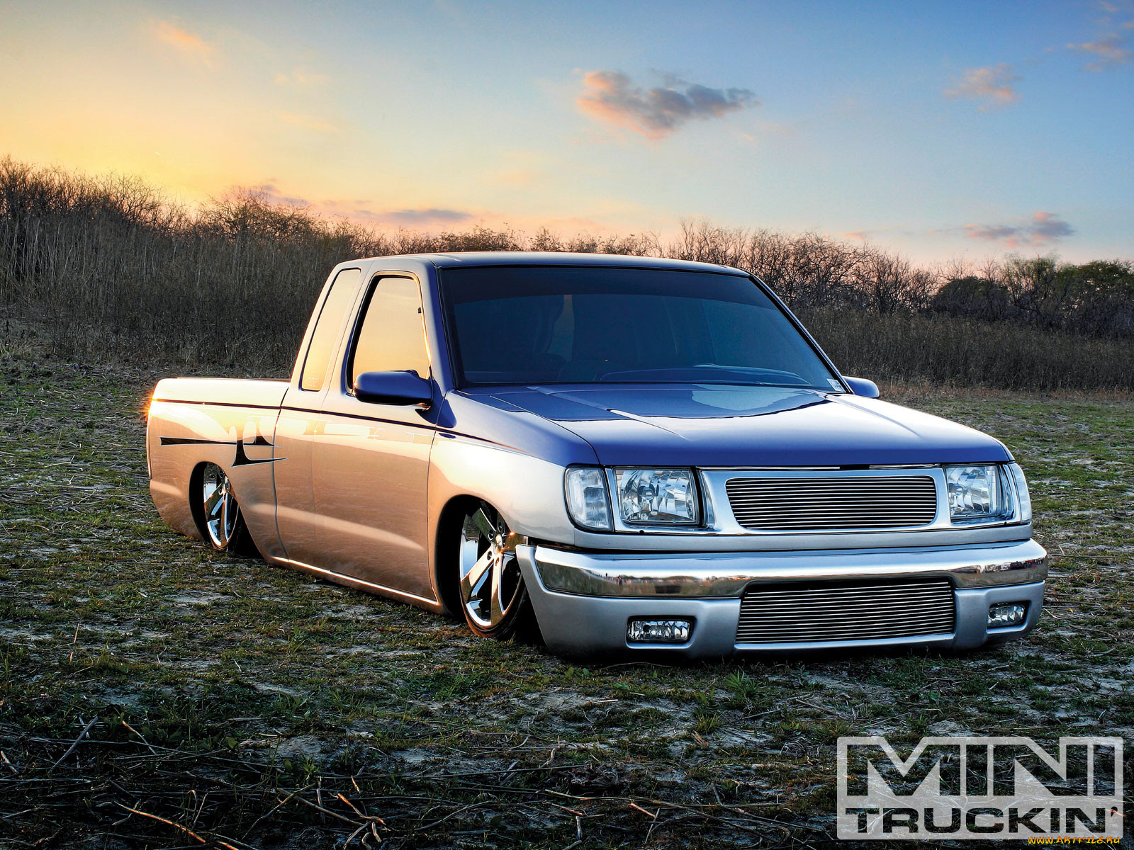 1998, nissan, frontie, , custom, pick, up
